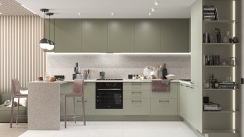 Тренды и новые цвета в дизайне современных кухонь в 2023 году в Кожурле - kozhurla.mebel54.com | фото