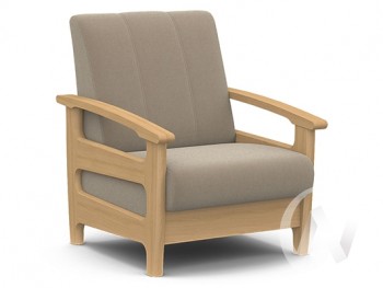 Кресло для отдыха Омега (бук лак/CATANIA LATTE) в Кожурле - kozhurla.mebel54.com | фото