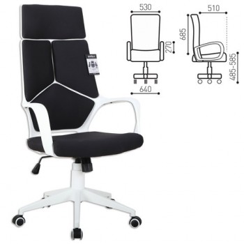 Кресло офисное BRABIX Prime EX-515 (черная ткань) в Кожурле - kozhurla.mebel54.com | фото