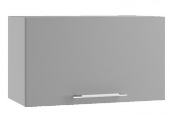 Норд ШВГ 600 Шкаф верхний горизонтальный (Софт смок/корпус Белый) в Кожурле - kozhurla.mebel54.com | фото