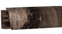 Плинтус LB-38, L=3000мм, мрамор бергамо темный в Кожурле - kozhurla.mebel54.com | фото