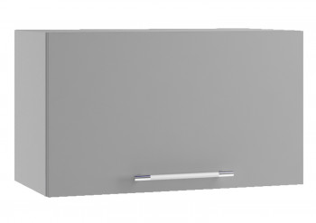 Ройс ПГ 600 Шкаф верхний горизонтальный (Графит софт/корпус Серый) в Кожурле - kozhurla.mebel54.com | фото