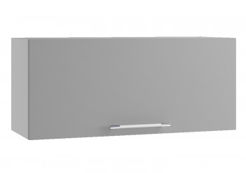 Ройс ПГ 800 Шкаф верхний горизонтальный (Графит софт/корпус Серый) в Кожурле - kozhurla.mebel54.com | фото